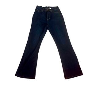 Black Tape Women's Flare Jeans - Dark Blue
